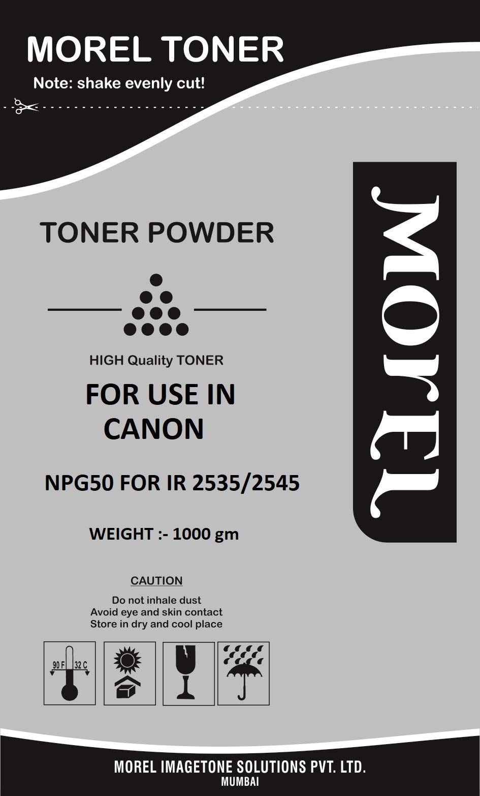 Morel Toner Powder for use in NPG50 / IR 2535/2545 Photocopier and Printer (B06XZZWTHY) Amazon Price History, Amazon Price Tracker