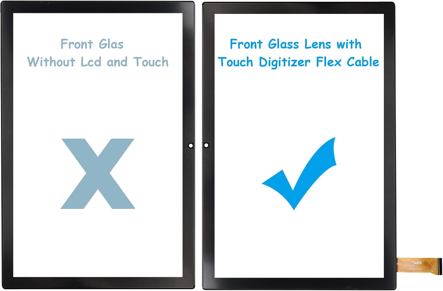 Touch Screen Panel Digitizer Compatible with Pritom TronPad L10 10.1 inch with Tools (Without LCD Display)