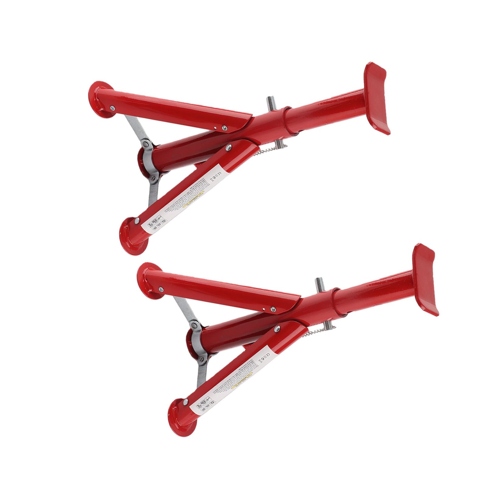 Tissting Cavalletto Porta Auto Regolabile 3 Ton 11.42-16.06in (29-41cm) - Cavalletto Pieghevole per Manutenzione Auto, SUV, ATV, UTV, Ideale per Officina Domestica e Meccanici