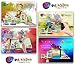 Animation in Augmented Reality Coloring Books for Kids - the New Interactive 4-Pack, 3D Coloring with Animation, AR/VR App Included