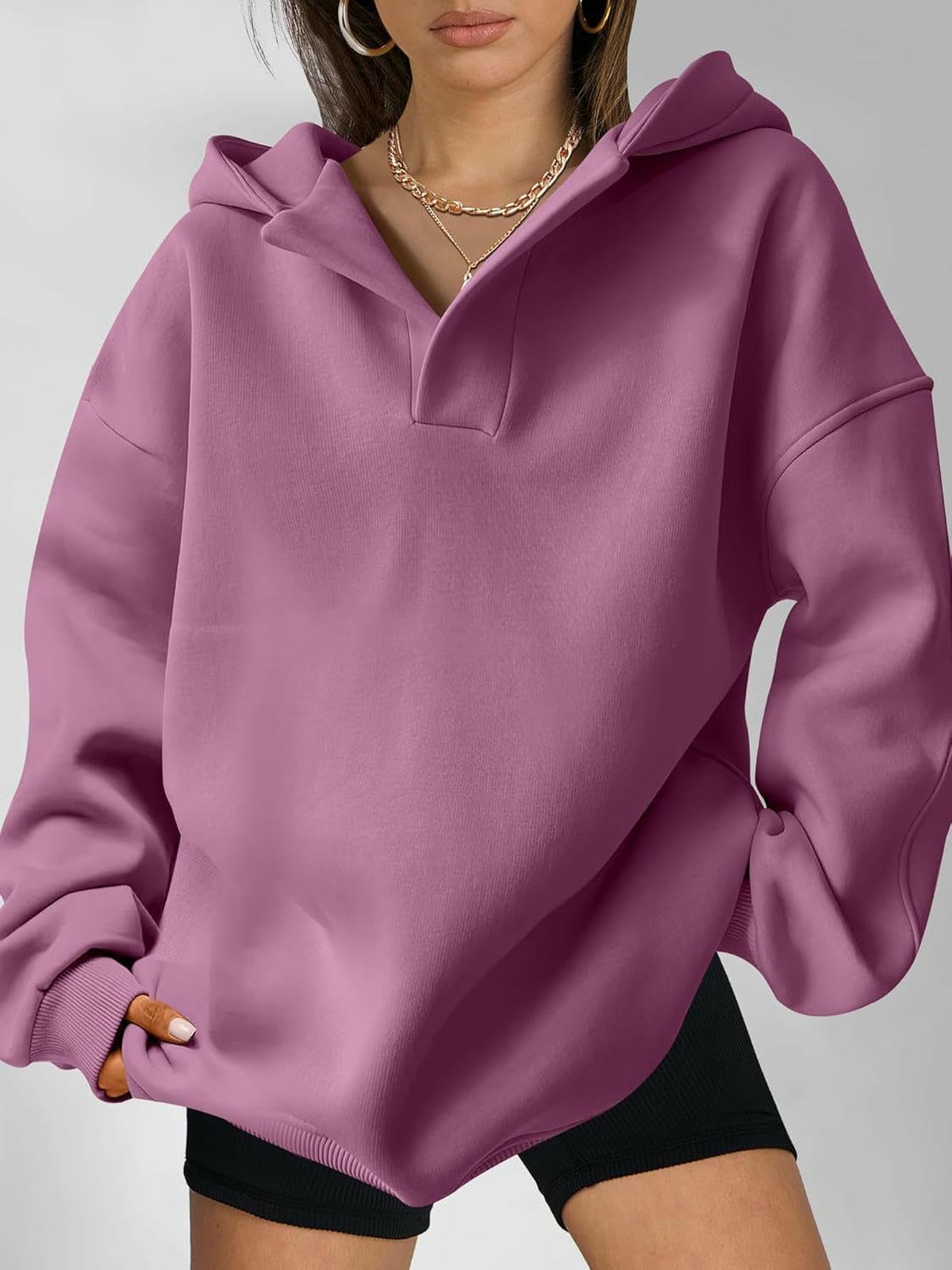 Bluza damska damska, ponadwymiarowa, granatowa, XL