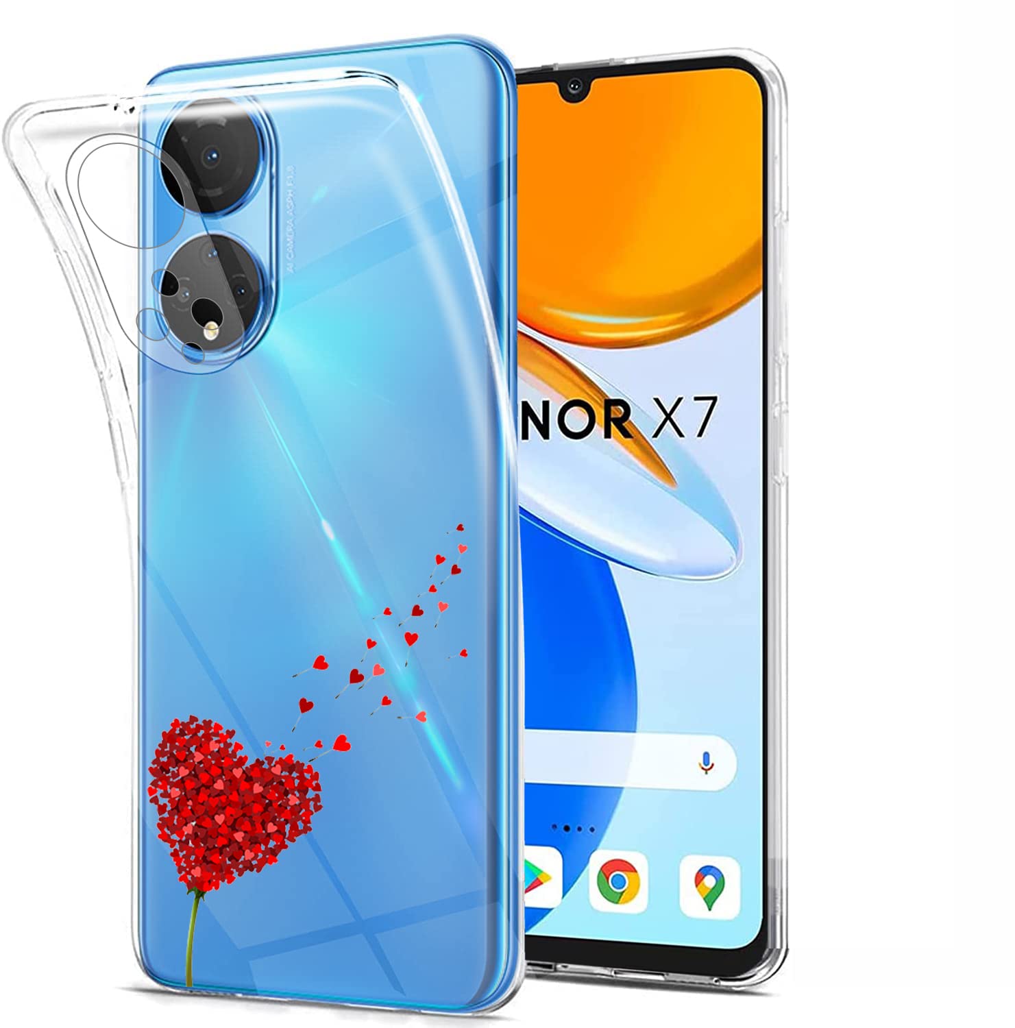 Cover Honor 7 Custodia Ultra Slim Trasparente In TPU Gel Morbida - Foto 7