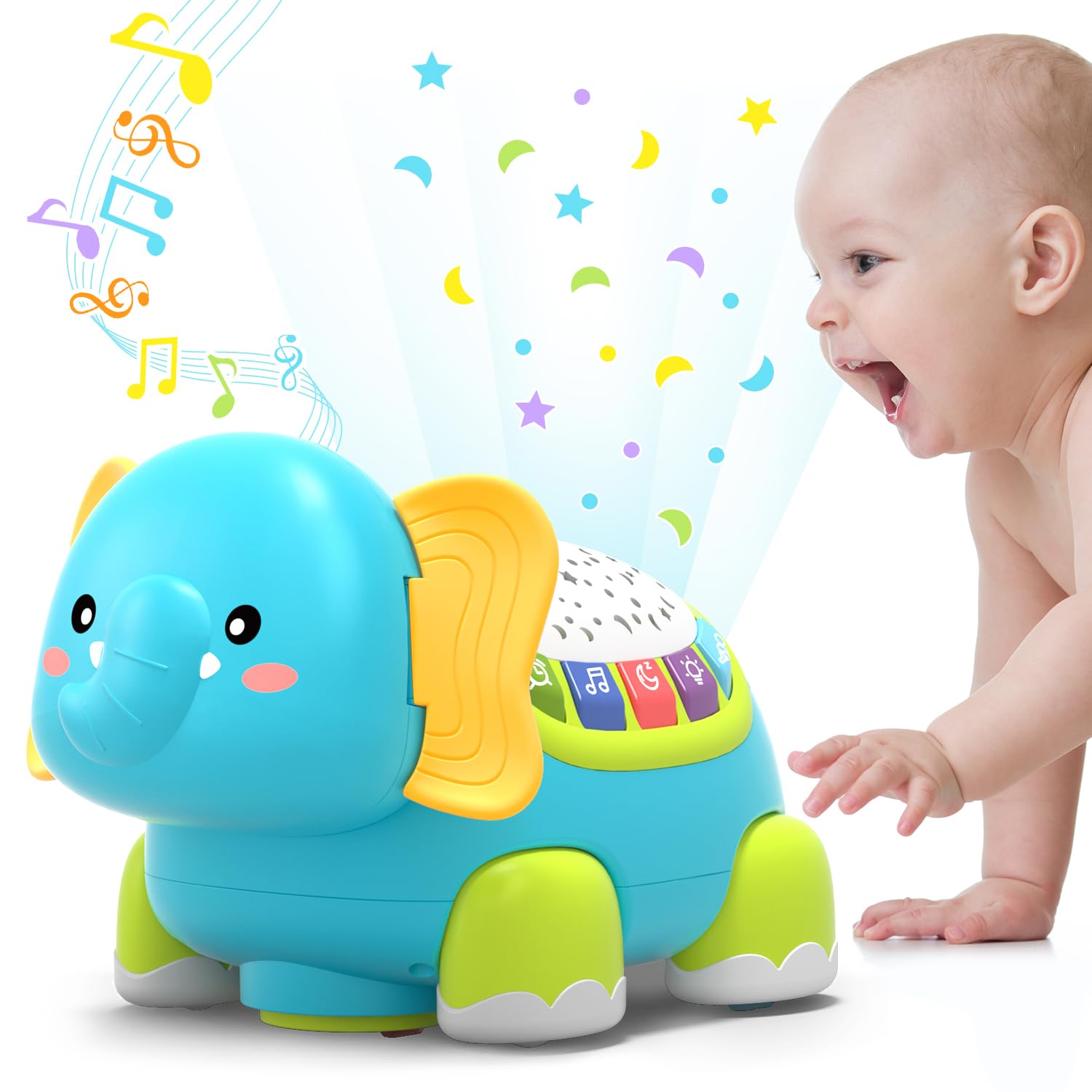spielzeug für babys 3 monate Spielzeug Mit Projektor Lehoo Castle Baby Krabbel Spielzeug