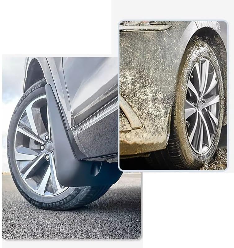 mudflaps for Toyota for RAV4 2020 Hybrid XA50 2022 Splash Guards MudFlaps Front Rear Mudguards Auto(20-23 No Pedal)