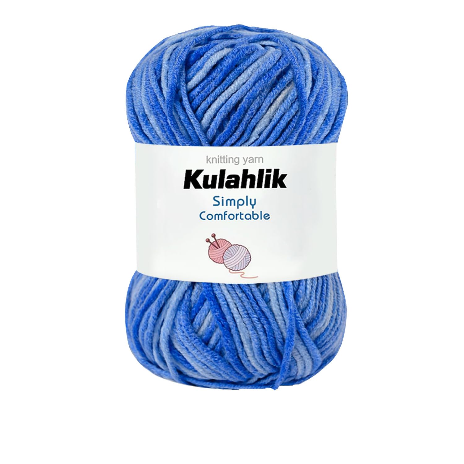 250g(5x50g) Acrylic Yarn for Crochet/Knitting, Colorful Gradient Yarn Thread, 5 Rolls Skeins, Perfect for Any Knitting Crochet and Crafts Mini Project — view 89