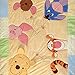 Disney Winnie The Pooh Peeking Pooh 7 Piece Nursery Crib Bedding Set - Appliqued/Textured Quilt, 2 100% Cotton Fitted Crib Sheets, Crib Skirt with 16