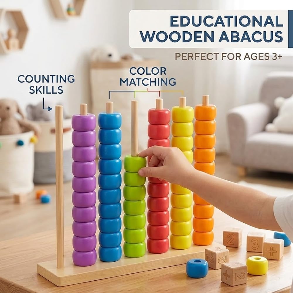 RAINPOT Color Matching Stacking Puzzle Game,Head-to-Head Stacking Race Game | Color Logic Puzzle with 60 Rings | Quick-Thinking Entertainment for 1-2 Players (2 Sets)