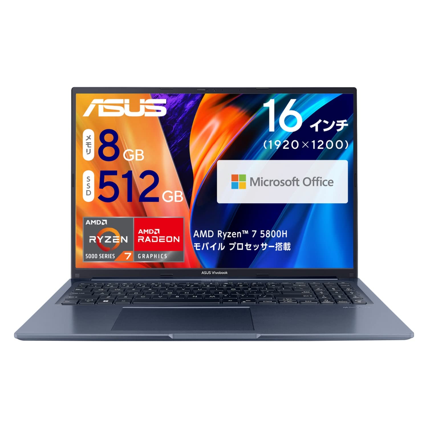 Amazon.co.jp: ASUS Vivobook 16X M1603QA Laptop (Compatible with