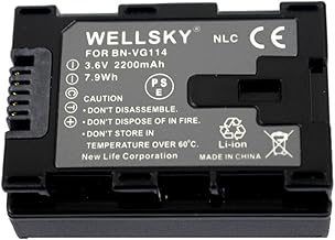 NLC BN-VG114 BN-VG119 BN-VG107 BN-VG108 BN-VG109 互換バッテリー [ 純正充電器で充電可能 残量表示可能 純正品と同じよう使用可能 ] [ ビクター Everio エブリオ ]