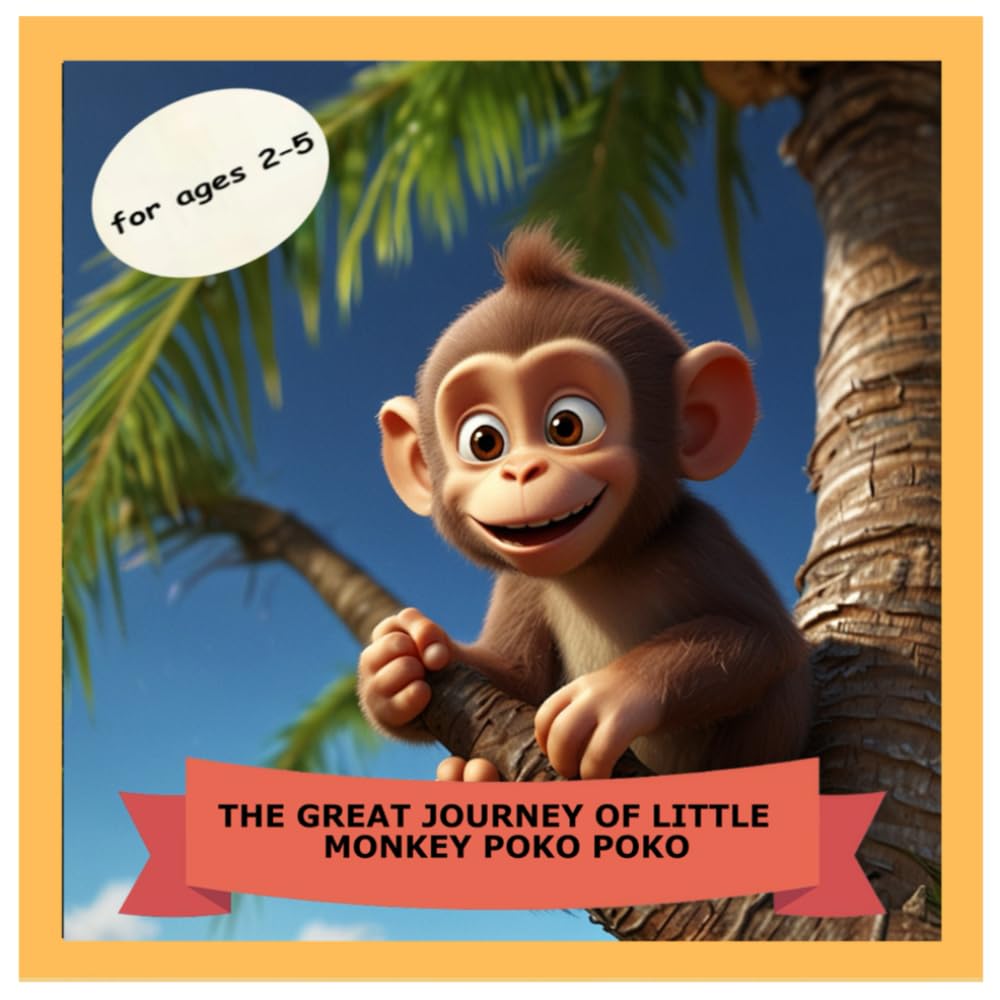 THE GREAT JOURNEY OF LITTLE MONKEY POKO POKO: LET’S COLOR LITTLE MONKEY POKO POKO TOGETHER!