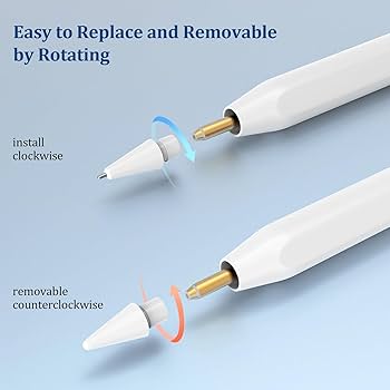 Amazon.com: Upgraded Replacement Tips for Apple Pencil 2nd