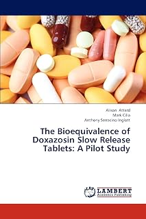 The Bioequivalence of Doxazosin Slow Release Tablets: A Pilot Study