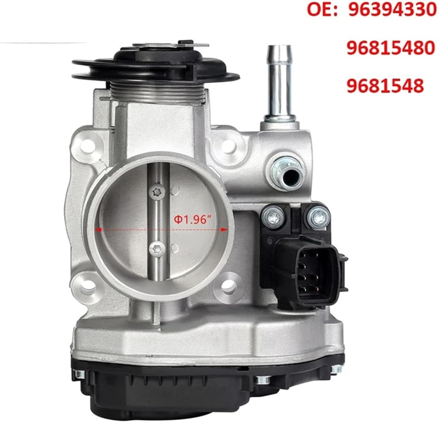 96394330 96815480 9681548 Fuel Injection Electric Throttle Body Valve Compatible With Chevrolet Optra J200 Lacetti Daewoo Nubira 1.4i .6i