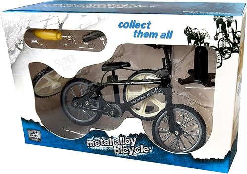 Miniatura 6 de BMX Toys - Juego de bicicleta de dedo de aleación BMX funcional para niños bicicleta de dedo mini dedo-BMX azul