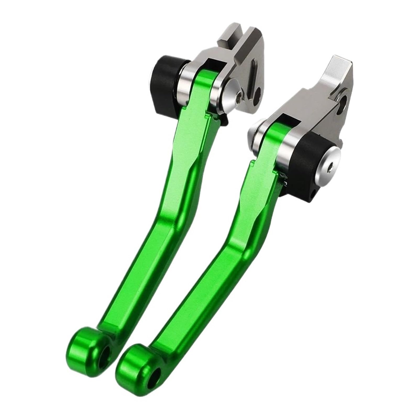 Kit Levier Embrayage Levier Frein Moto Pour KX60 Pour KX-60 Pour KX 60 1983-1995 1996 1997 1998 1999 2000 2001 2002 2003 Leviers Embrayage Frein Pivotant De Moto(Green)