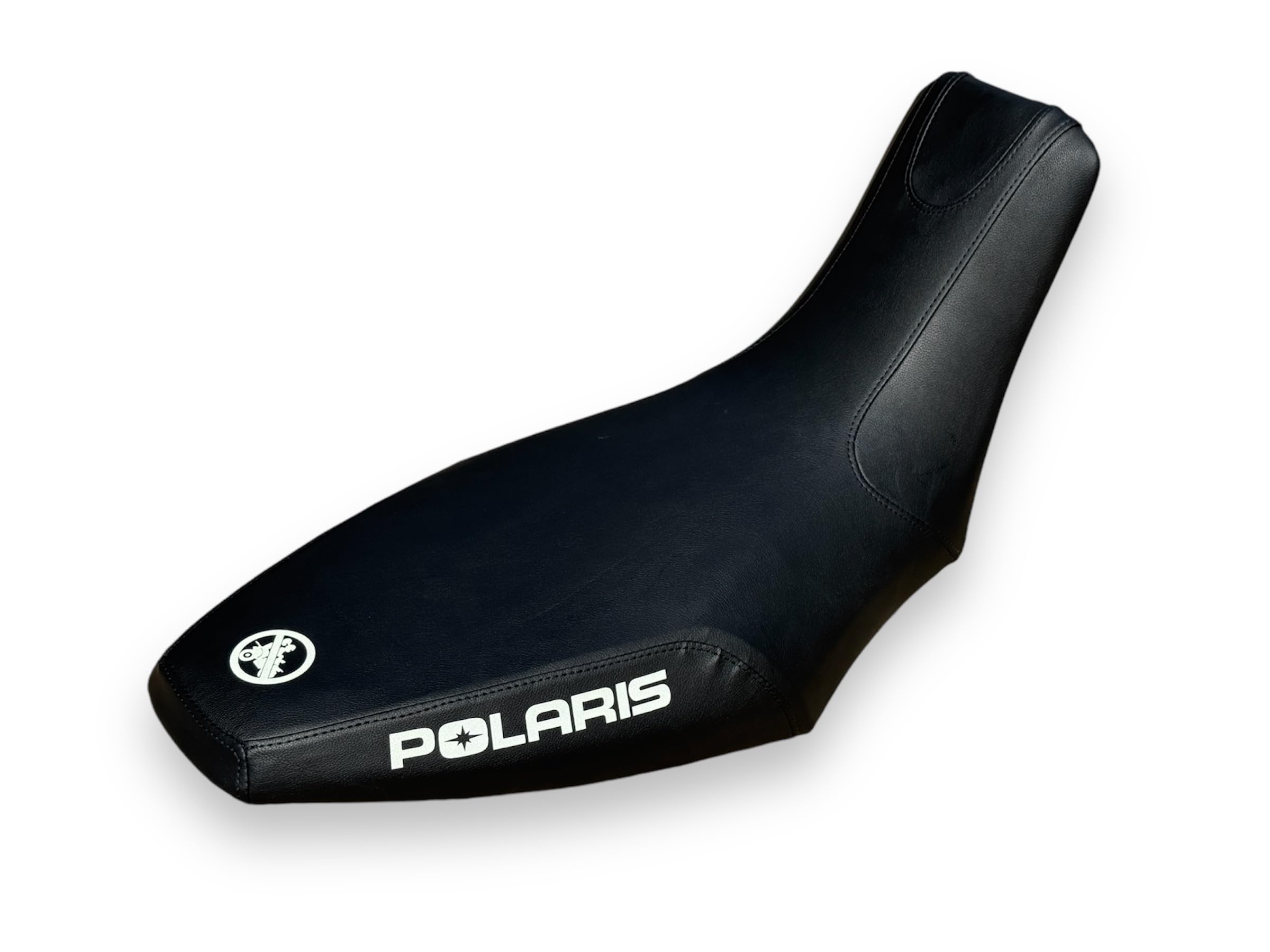Housse De Siège Pour Polaris Predator 500 2003-2007 - Rouge Et Noir, Cuir Synthétique - QK RACING - 3