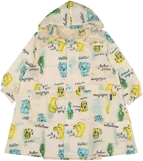 Amazon 子供服 Moujonjon ムージョンジョン 動物 お花総柄レインコート S L B 長傘 通販 Amazon 子供服 Moujonjon ムージョンジョン 動物 お花総柄レインコート S L B 長傘 通販