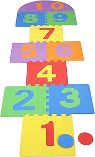 Hopscotch Mat for Play Floor Playmat, 12