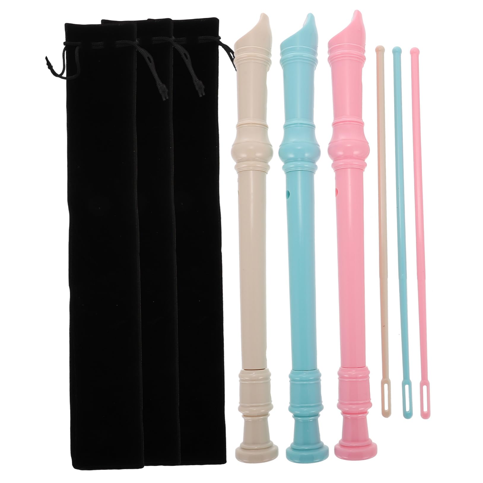 SUPVOX Beginner of Recorder 3pcs Kids Clarinet Professional Kids Wind Instrument Plastic Clarinet