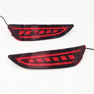 Turn For Signal Lamp Car Accessories For Hyundai For Accent For Hatchback 2012 2013 2014 2015 2016 2017 Rear Bumper Lamp 2PCS Car Tail Light Brake Light