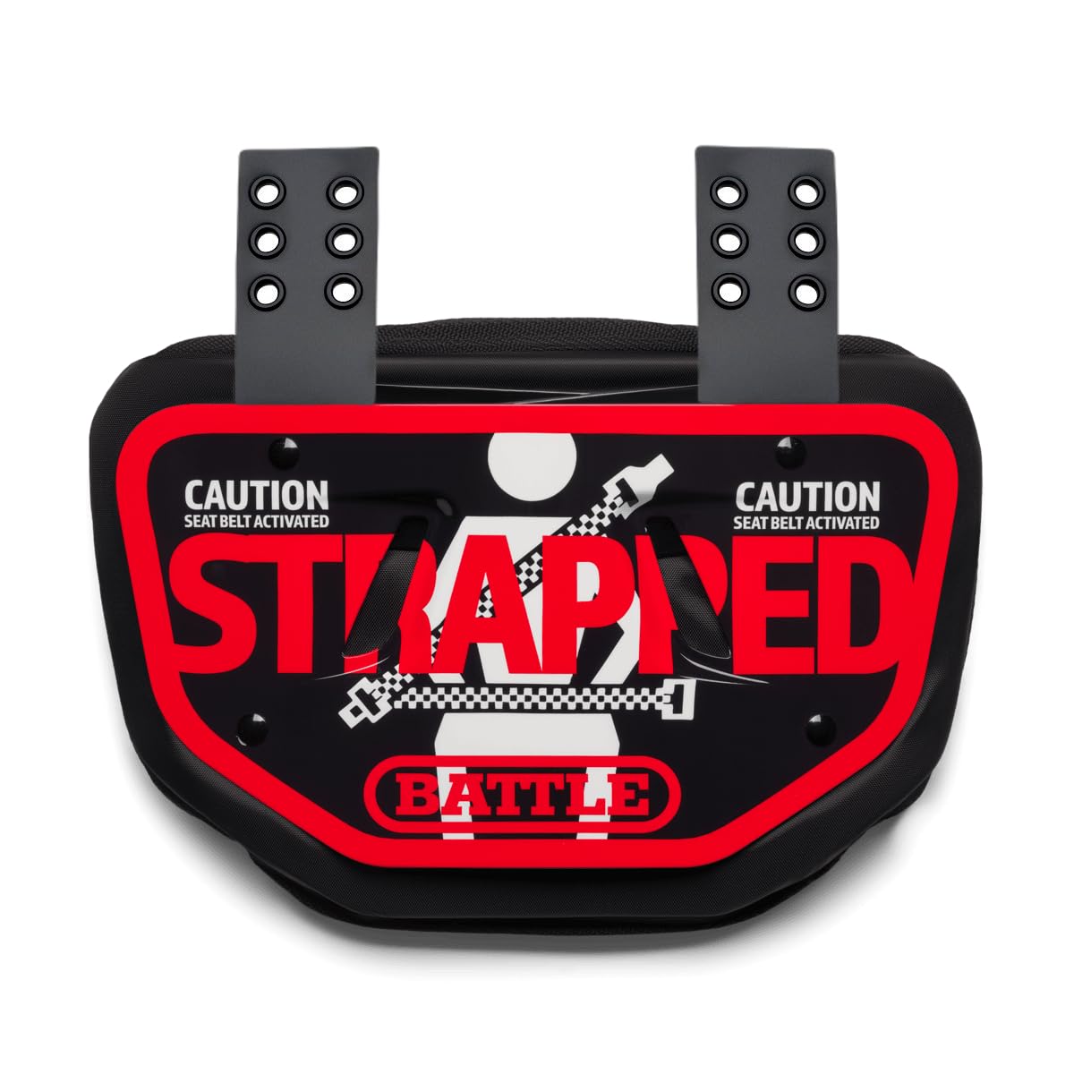Battle Sports Novelty Football Back Plate, Kids, Adults, Strapped, Youth