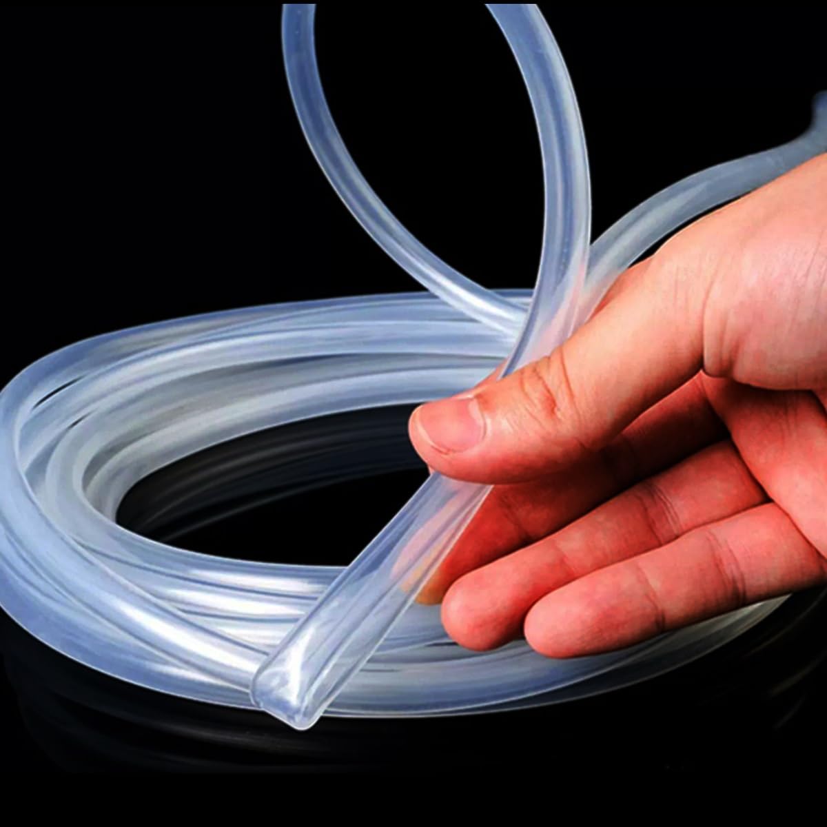 Tubo In Gomma Siliconica Trasparente Da 10 M, Diametro 8 Mm, Flessibile E Resistente Alle Alte Temperature, For Pompa Acqua Dolce For Acquario(8mmx 16mm)