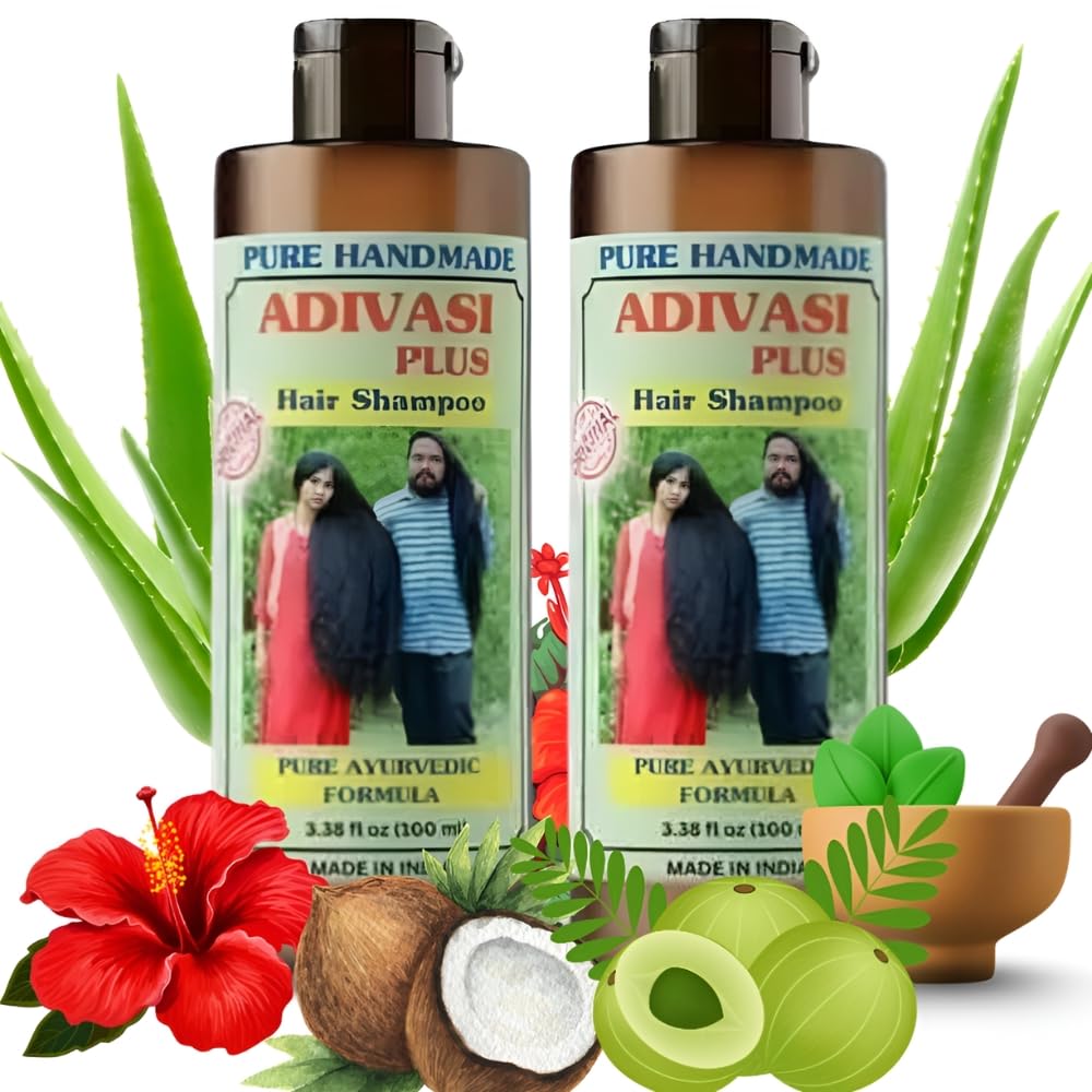 ROOTZ Shampoo 100ml (Pack of 2) – Royal Ayurvedic Treatment for your Hair with Goodness of Hibiscus, Brahmi, Neem and Shirakakai