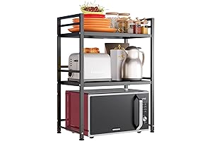 DOLALIKE Expandable Microwave Countertop Stand