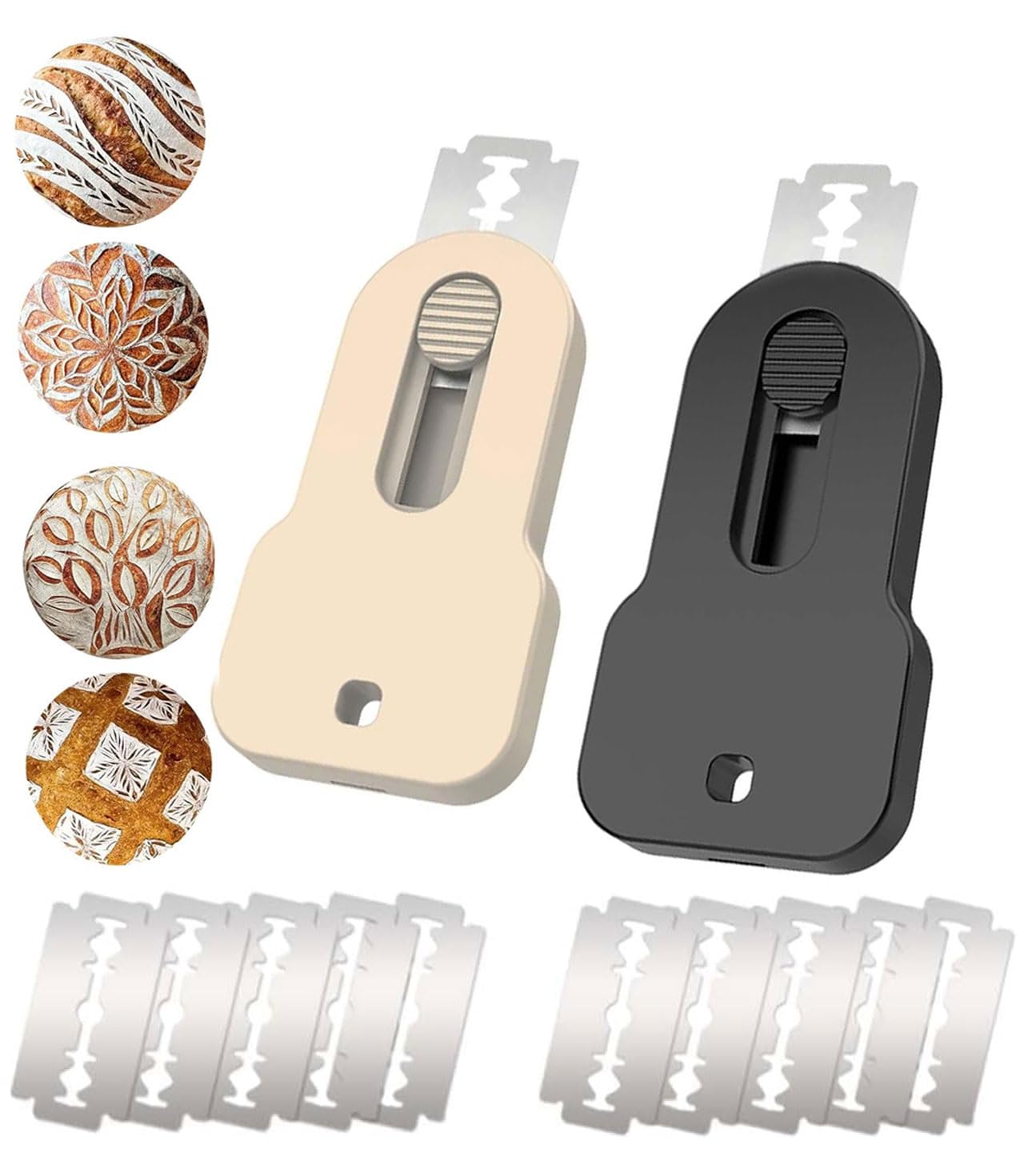 Bread Lame Dough Scorer - 2 Pack Sourdough Tool -1