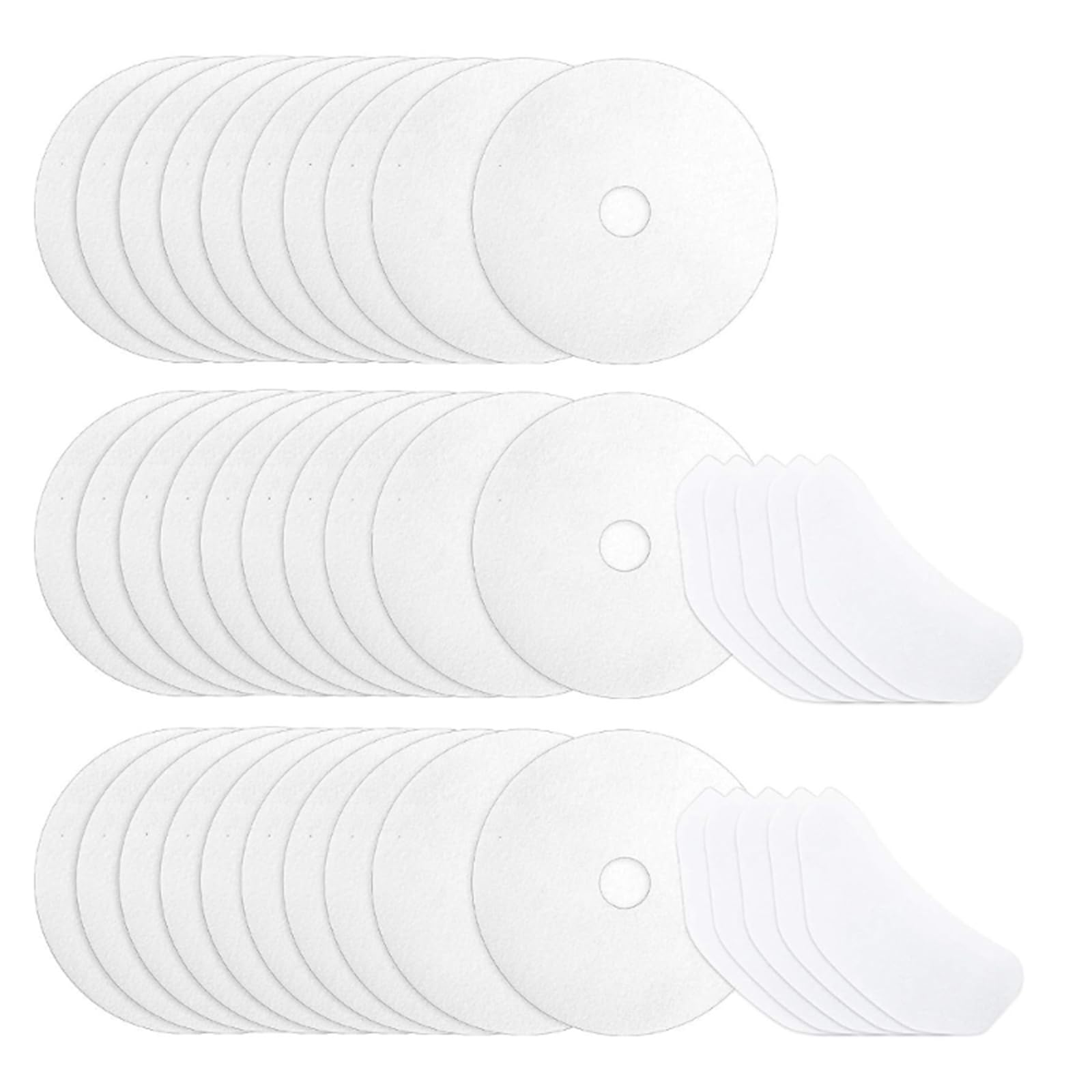 Yhplxyuus 20/25 / 30 / 40Pcs Cloth Dryer Exhaust Dryer Lint Filter for Panda / / Sonya Exhaust Filter Replacement