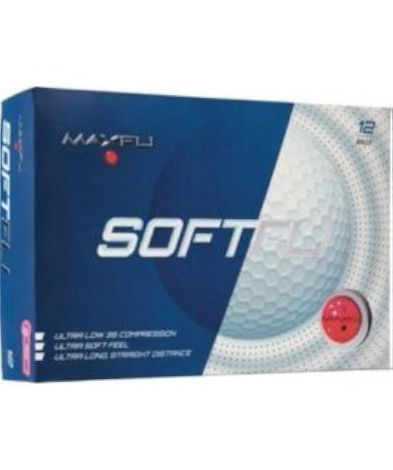MaxfliSoftfli Pink Golf Balls (12 Pack)