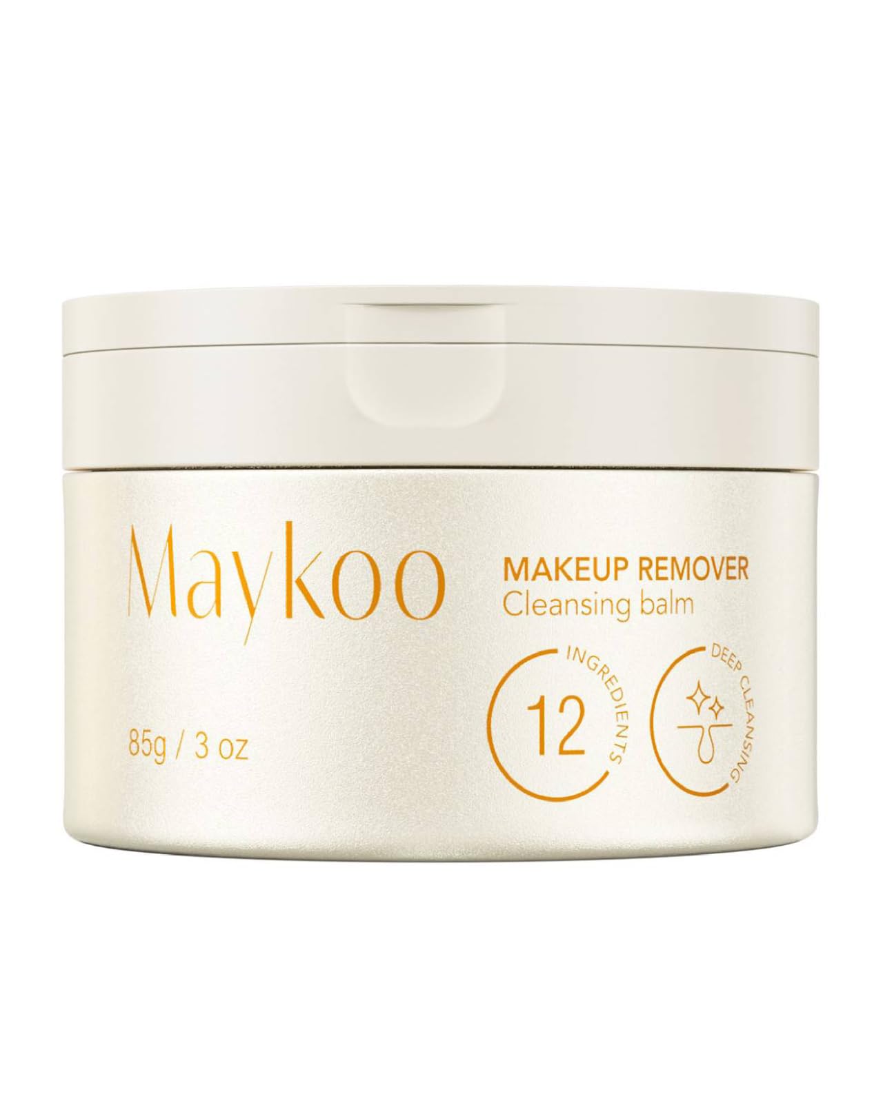 Baume nettoyant 85 g, baume nettoyant pour le visage avec vaccinium myrtillus et huile de pamplemousse, démaquillant doux, facile à rincer et sans résidus, hydratant et végétalien