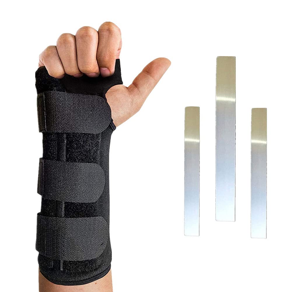 Muñequera Férula de soporte transpirable Paquete de 2 Sueño nocturno Correa de compresión para la muñeca Brazalete de mano ajustable para el túnel carpiano Artritis Tendinitis Esguinces Se adapta a la