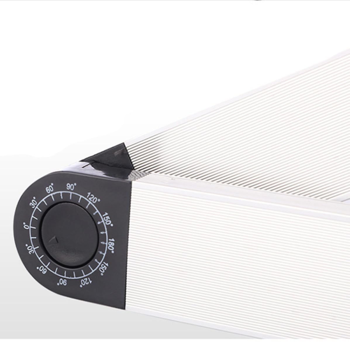 Supporto Portatile per Laptop e Tablet, Regolabile, Nero in Ferro | Angoli Multipli di Visione, Design Ergonomico, Struttura Ventilata, Base da Scrivania per Uso Quotidiano