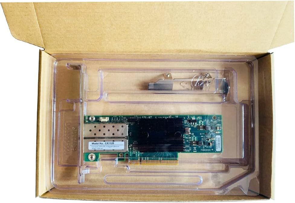 MCX312B-XCCT ConnectX-3 PRO Network Interface Controller 10GbE Dual Port SFP+ PCIe Ethernet Mellanox Adapter Card