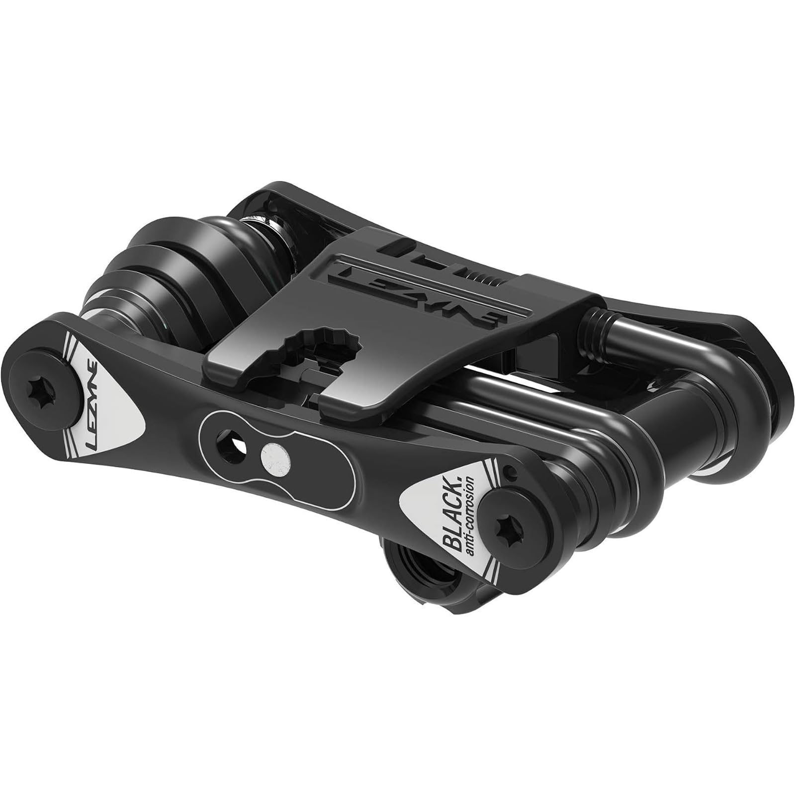 RAP II 19-in-1 CO2 Compact Bicycle Multi-Tool | 19 Integrated Functions, Aluminum Presta CO2 Inflator, Chain Breaker Tool, Magnetic Quick-Link Holders (1-MT-RAP-V319T04)