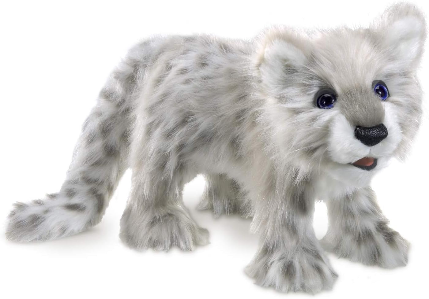 Snow Leopard Cub Hand Puppet