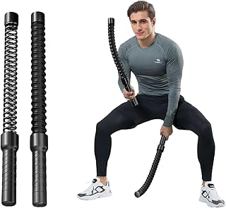 Small Battle Ropes for Home Gym – Compact Design Weighted Battle Ropes (31.75oz) for Effective Home Workouts