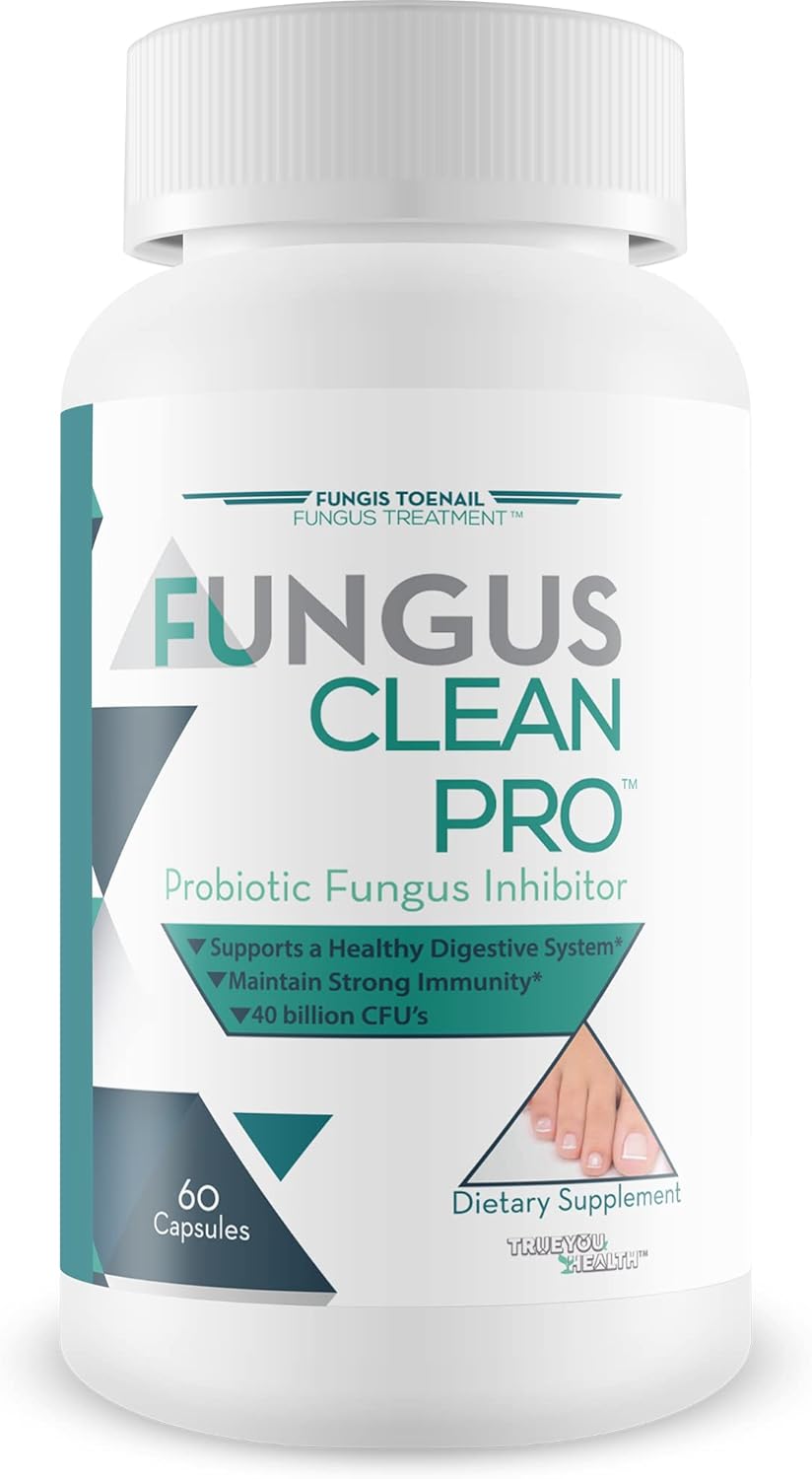 Fungus Clean Pro - Probiotic Fungus Inhibitor - Fight off fungus from the inside out with this powerful fungus defense probiotic - By Fungis Toenail Fungus Treatment - Protect your body from fungus