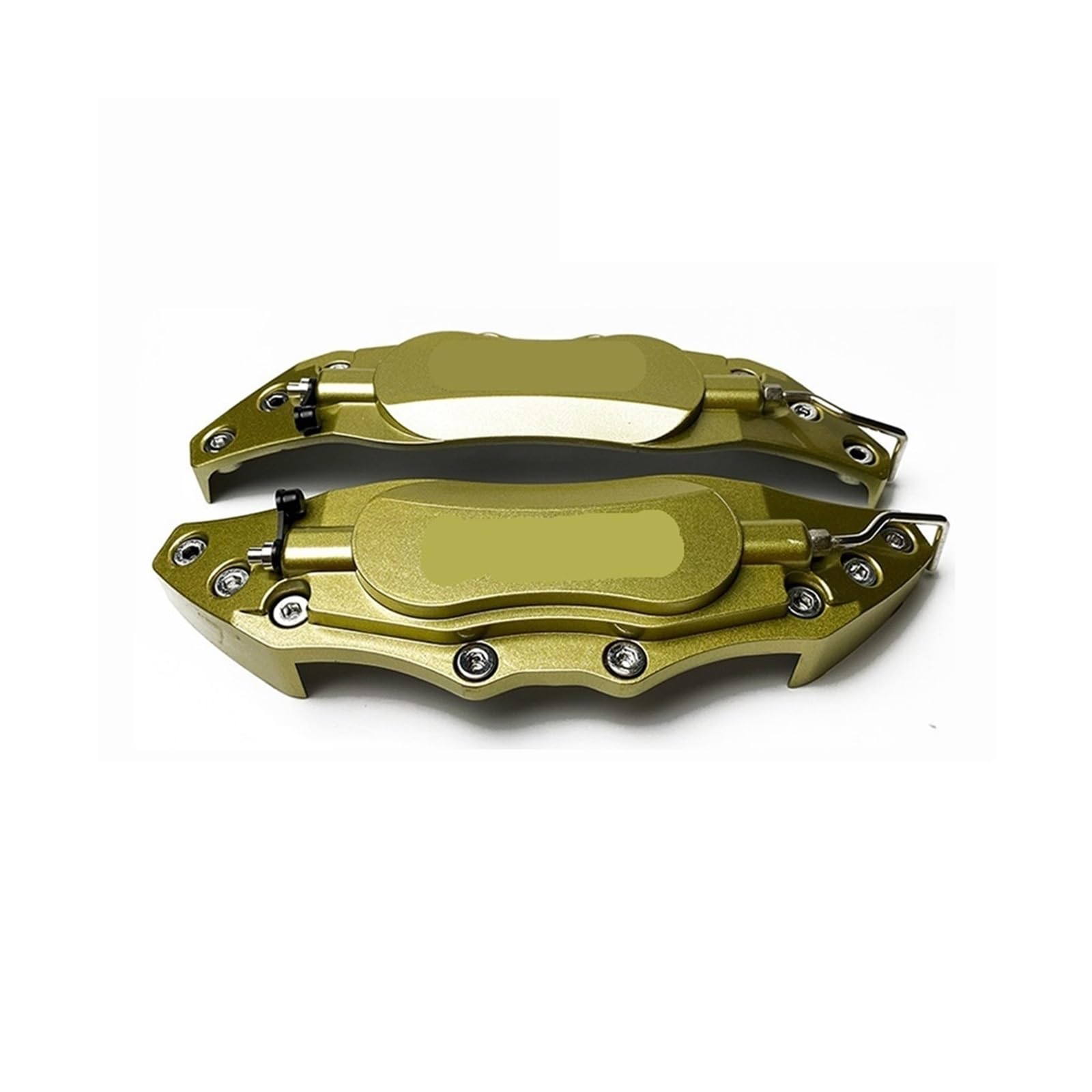 Osłona Zacisku Samochodowego 2 Szt. Metalowych Aluminiowych Osłon Zacisków Hamulcowych Samochodowych W Rozmiarze S/M/L, Pasujących Do BUICK Regal Lacrosse(2Pcs M size Gold)