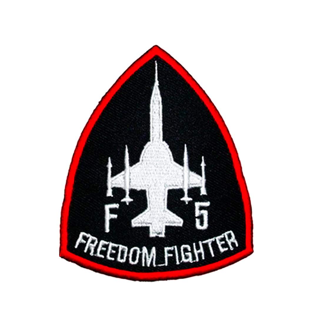 Graphic Dust Northrop F-5 Freedom Fighter Tiger II Air Force Embroidered Iron On Patch Applique Army Costume Jacket