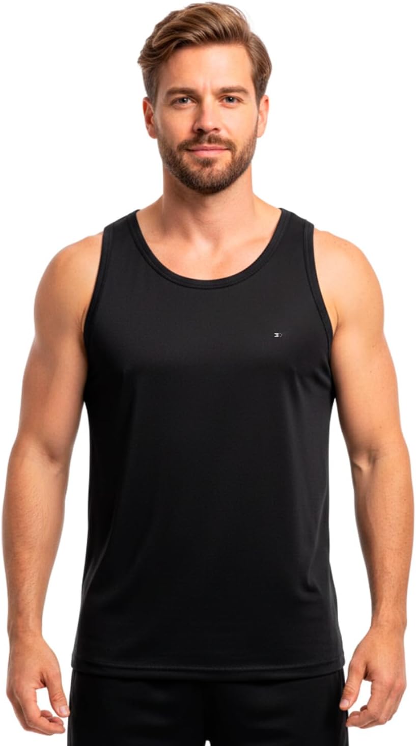 Kit 3 Camisas Regatas Dry-fit Masculina Sandrini Academia Kit 3 Camisas Regatas Dry-fit Masculina Sandrini Academia