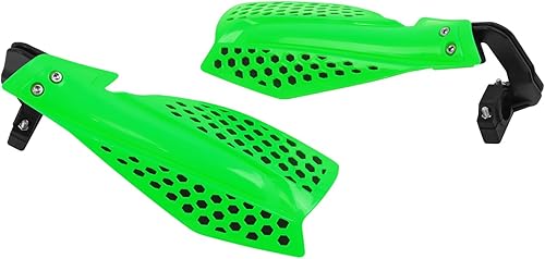 Vista 24 de Worldmotop - Barra de cepillo de repuesto universal para Yamaha Kawasaki Suzuki Honda off Road ATV Dirt Bike Motocross (negro y negro)