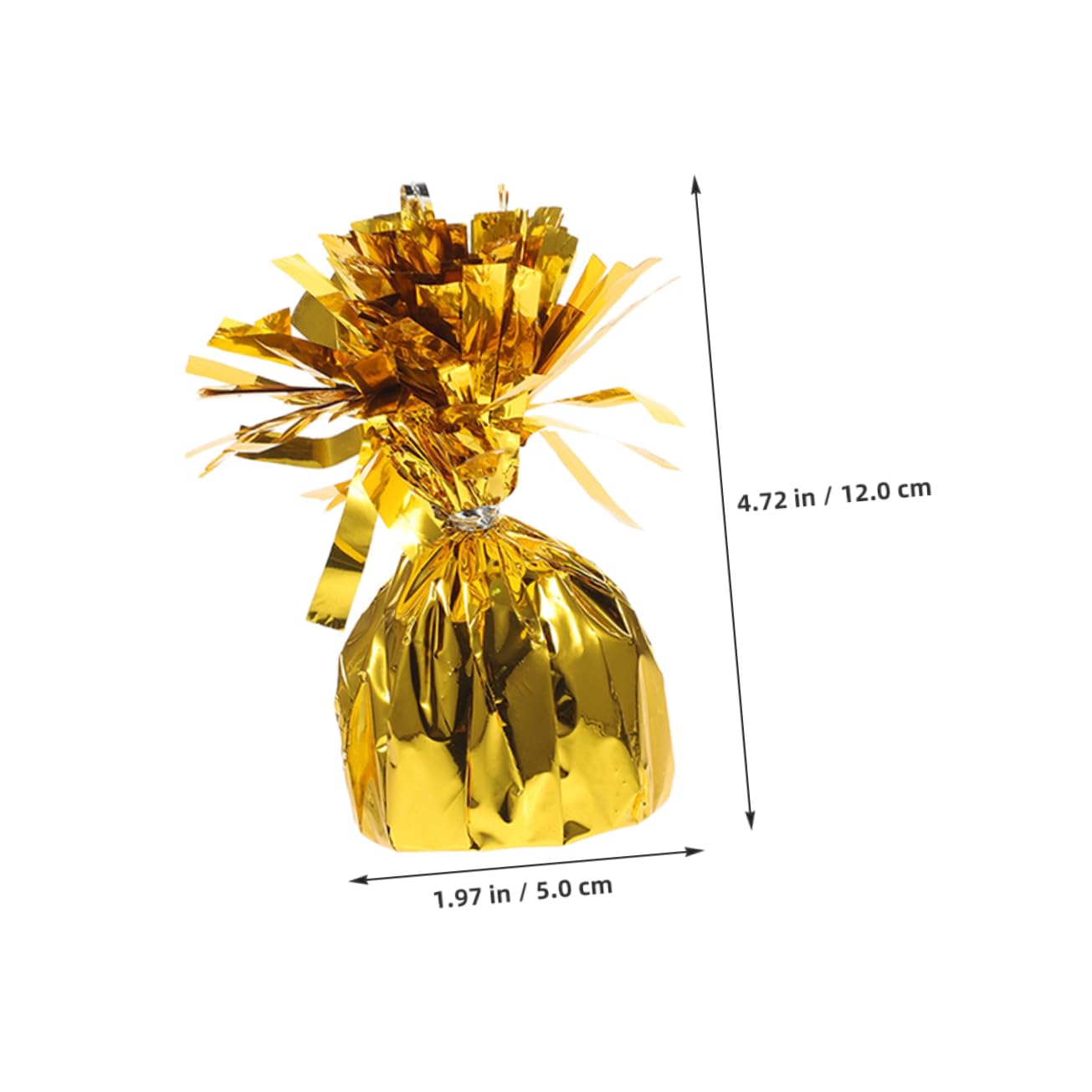 Cabilock Pesi Per Palloncini in Metallo Pesante Solido Ancoraggio Metallico Sicuro in Lamina Per Palloncini Ad Elio Per Eventi