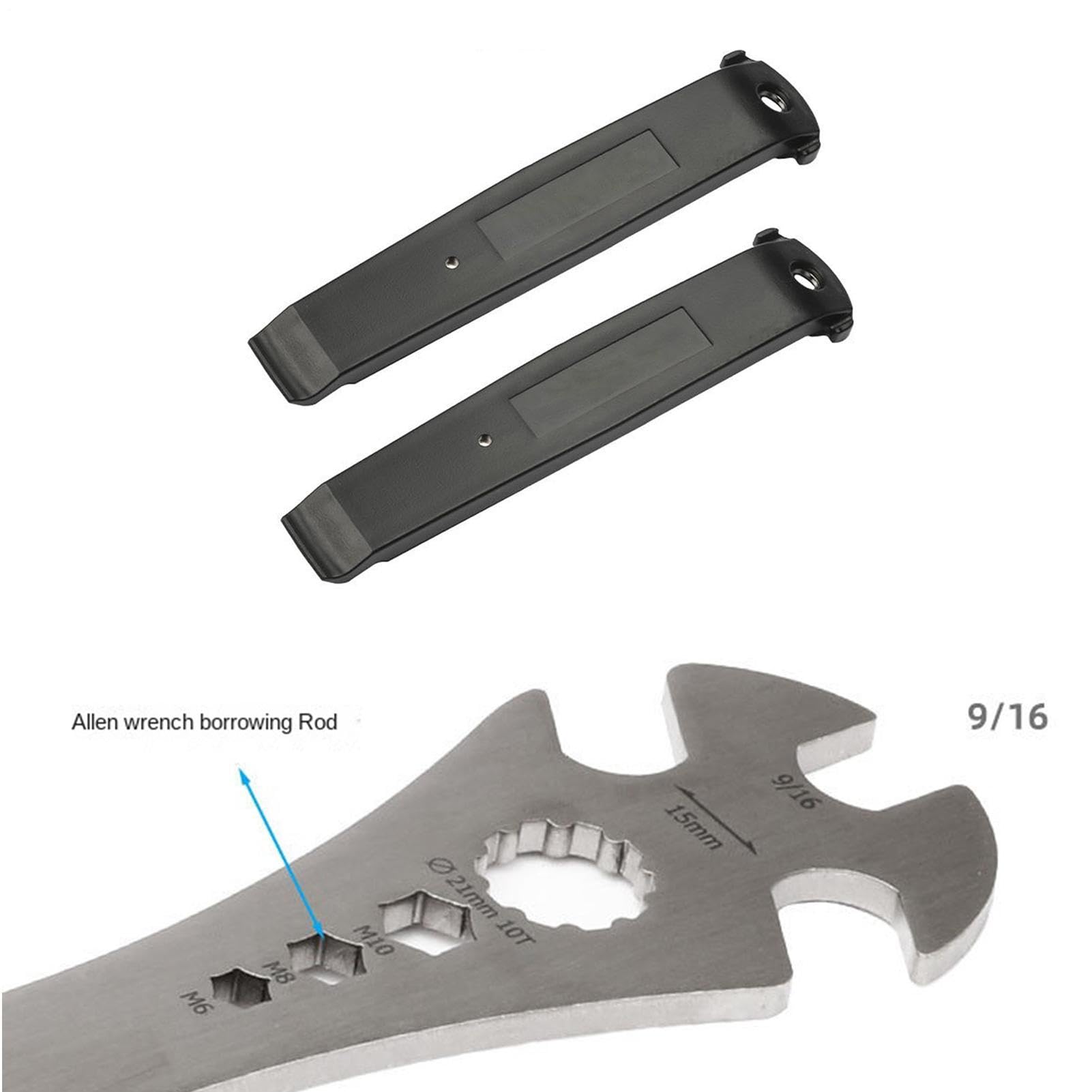 Kit De Herramientas Para Bicicleta Llave resistente con estuche