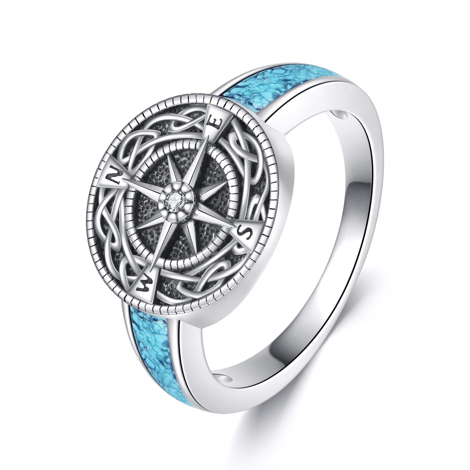 Saint Michael/Benedict/Raphael/Virgin Mary/Christopher Ring 925 Sterling Silver Archangel Signet Ring Religious Jewelry Gift for Women Men #7-10