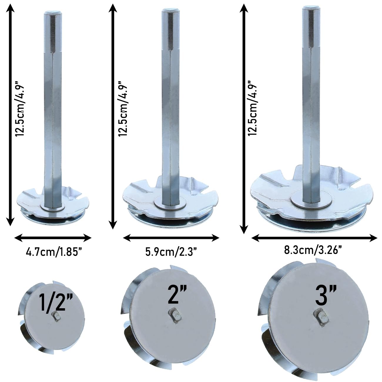 6 Pièces Alésoir Pour Tuyau En PVC, Kit D'alésoir Pour Tuyau, Kit