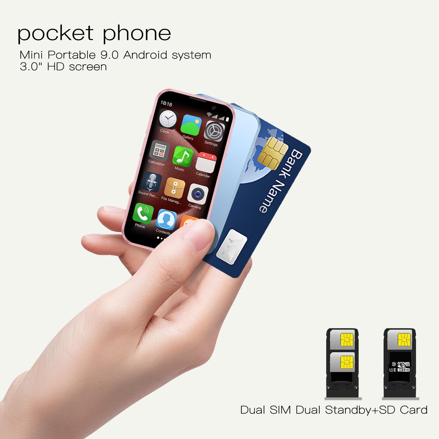 Amazon.com: BOLIKIN 3G Unlocked Mini Phone,XS18 Pro Kids Pocket
