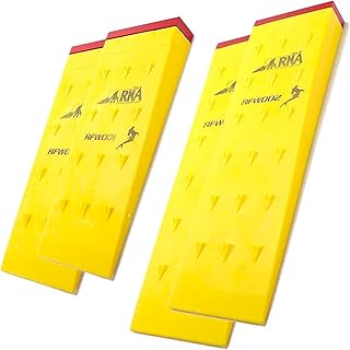 RNA Hammerhead Professional Tree Felling Wedge Set - 10-Inch High-Impact ABS Plastic Wedges with Steel Insert, Logging Equipment for Wood Cutting and Splitting, Made in USA, 4-Pack (10-Inch)