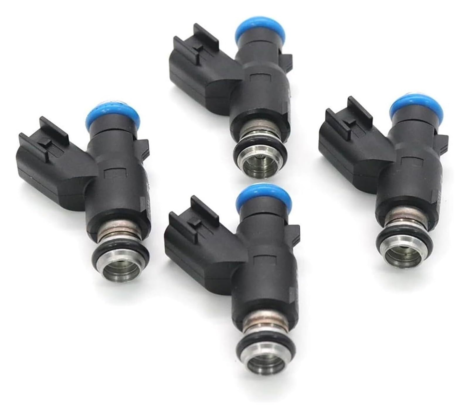 Qwqwfa 4Pcs Petrol Fuel Injector For Hyundai For Veracruz For Azera For Genesis For Sonata For Santa Fe Engine Parts 35310-3C000 Car Fuel Injectors Nozzle(4Pcs)